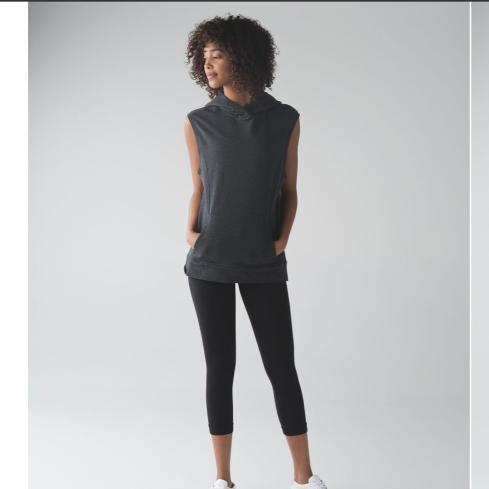 NWT Lululemon Blissed Out Sleeveless Hoodie S6